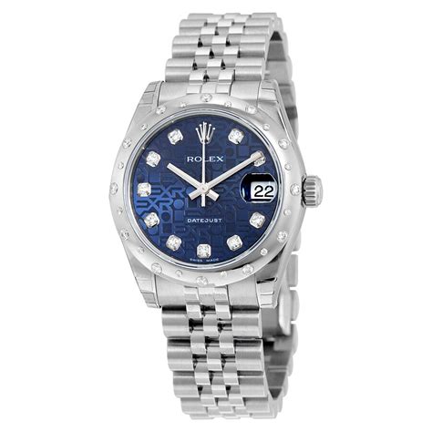 womens rolex datejust 31 blue fwce|Rolex Datejust 31mm stainless.